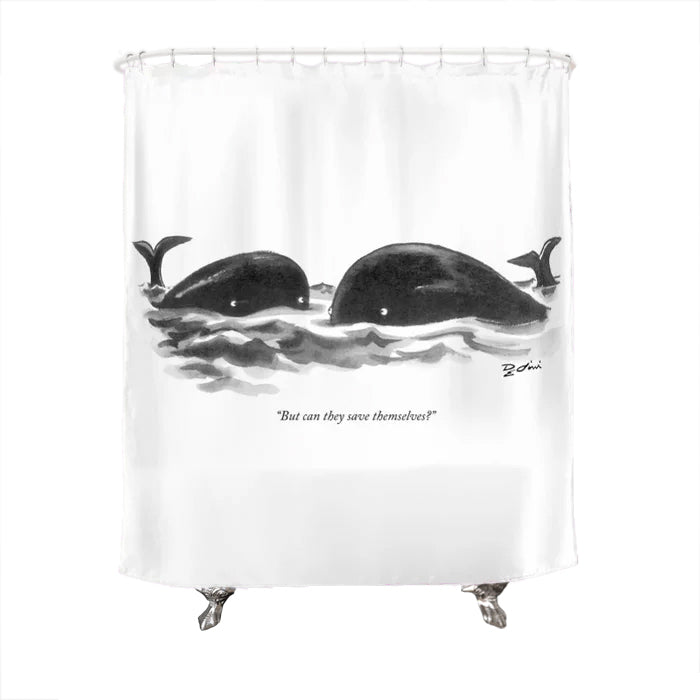 But Can They Save Themselves Shower Curtain