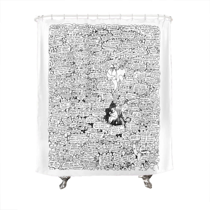 Overhead in New York Shower Curtain