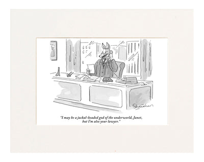 I'm Also Your Lawyer Cartoon Print