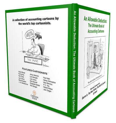 An Allowable Deduction Personalized Book of Accounting Cartoons