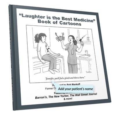 Laughter is the Best Medicine: Personalized Book of Doctor Cartoons