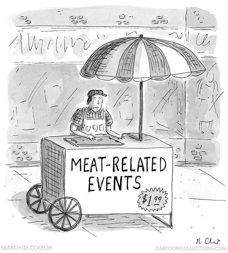 Grilling Apron - "Meat-related Events"